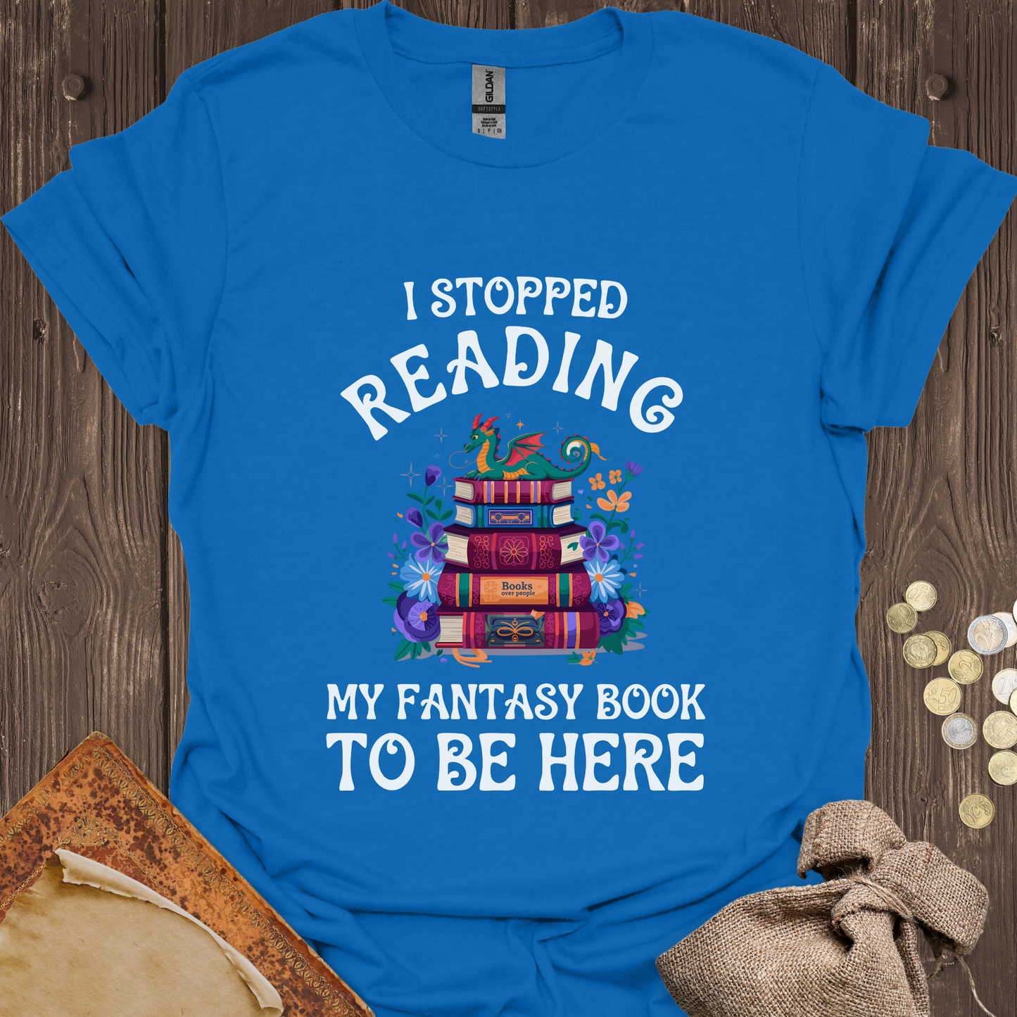 I Stopped Reading My Fantasy Book To Be Here