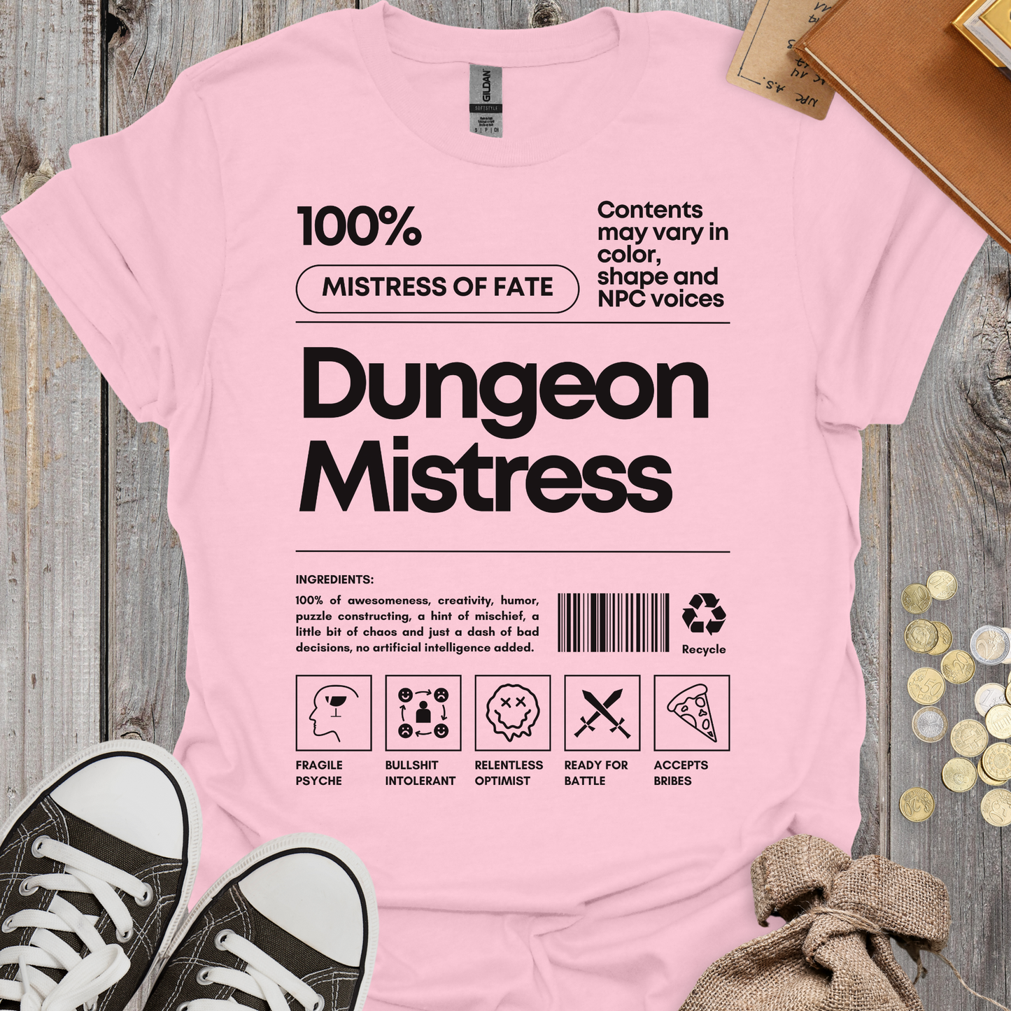 Dungeon Mistress Ingredients