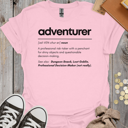 Dictionary Definition Adventurer