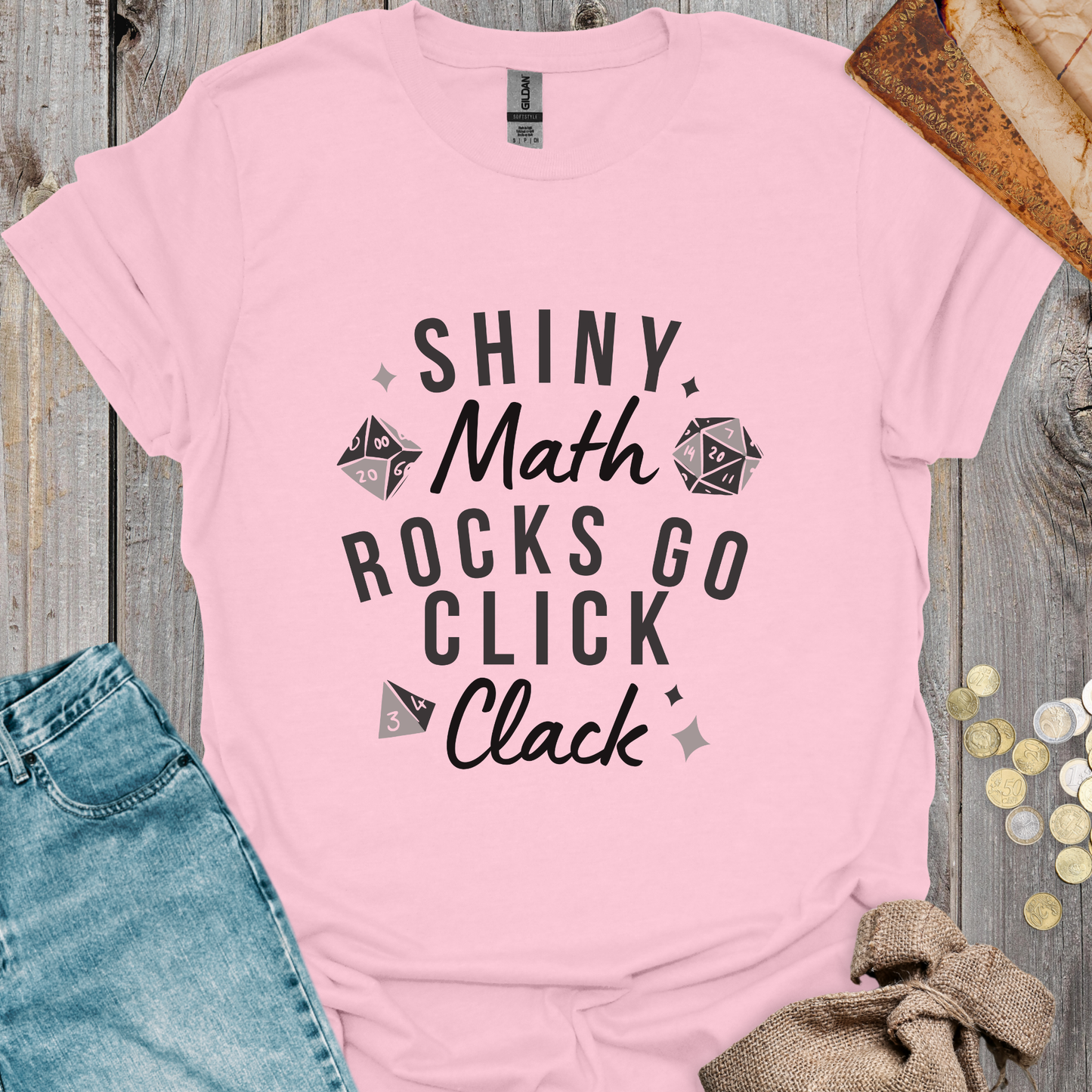 Shiny Math Rocks Go Click Clack
