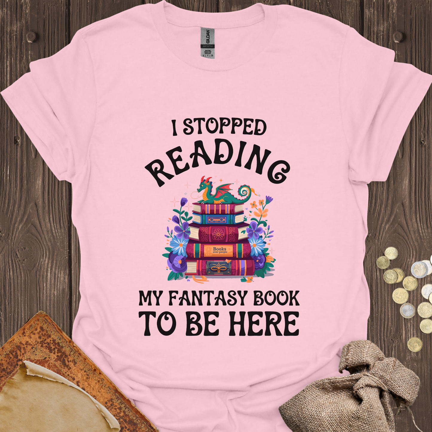 I Stopped Reading My Fantasy Book To Be Here