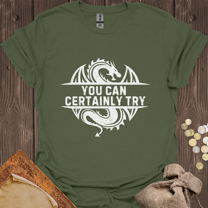 You Can Certainly Try