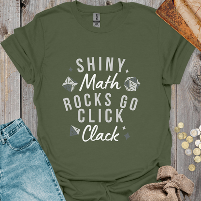 Shiny Math Rocks Go Click Clack