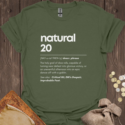 Dictionary Definition Natural 20