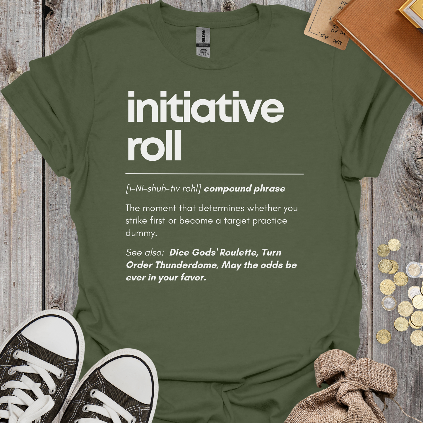 Dictionary Definition Initiative Roll