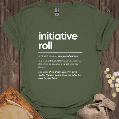 Dictionary Definition Initiative Roll