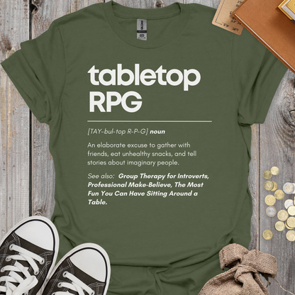 Dictionary Definition Tabletop RPG