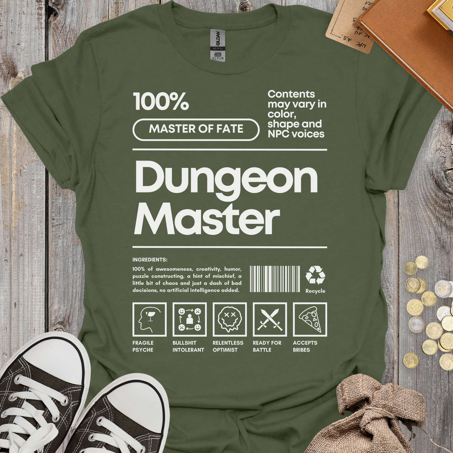 Dungeon Master Ingredients