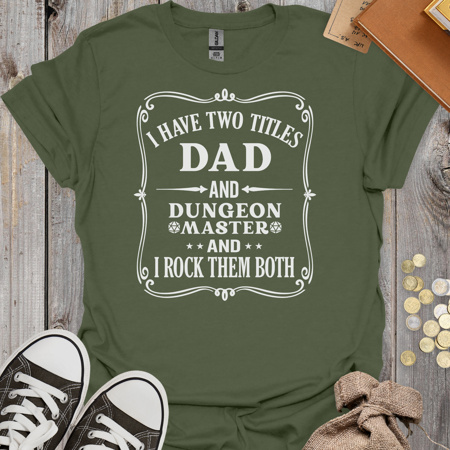 I Have Two Titles Dad And Dungeon Master