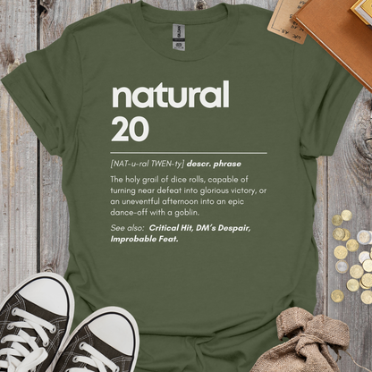 Dictionary Definition Natural 20