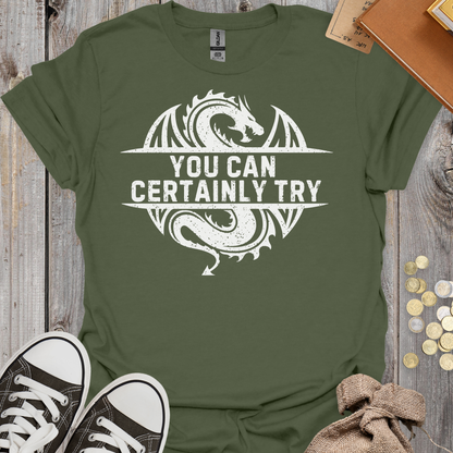 You Can Certainly Try