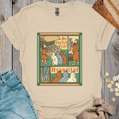 Medieval Cats Ask for Fish