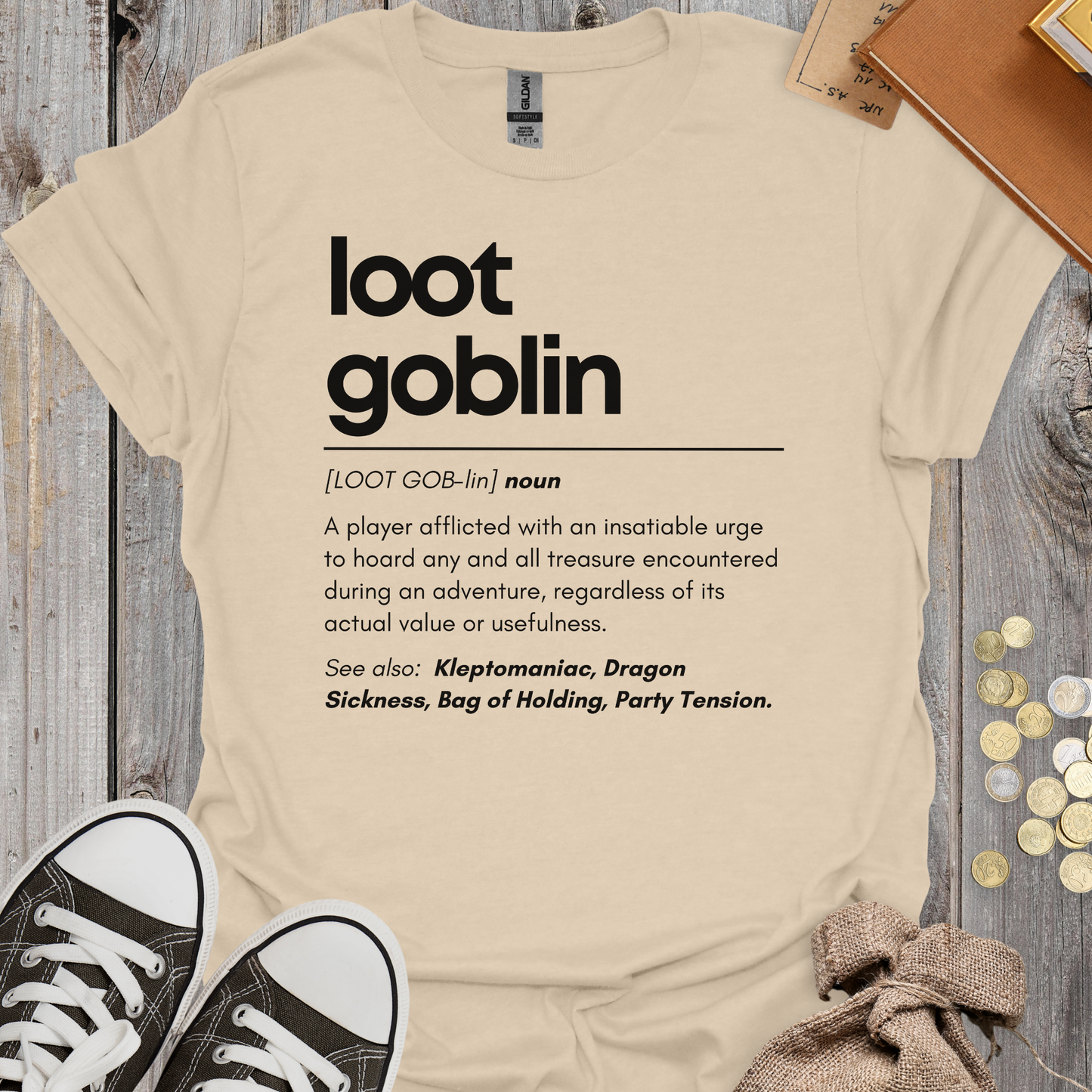 Dictionary Definition Loot Goblin