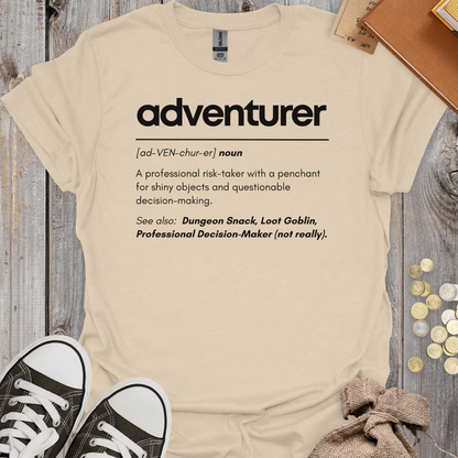 Dictionary Definition Adventurer