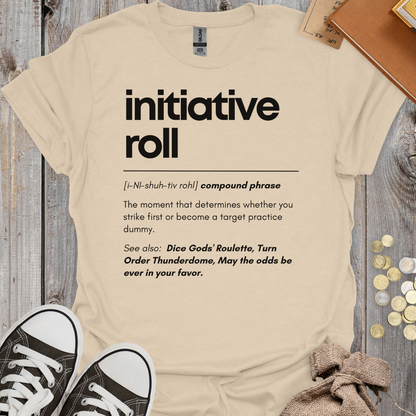 Dictionary Definition Initiative Roll